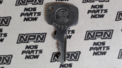 NOS Honda OEM Ignition Switch & Lock Key Single Groove NA933 - NOS ...