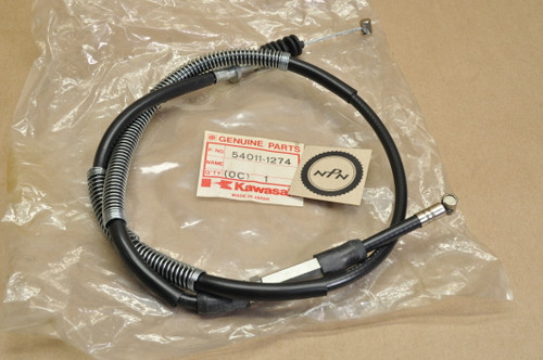 【kk】 NOS Kawasaki 1987-88 KXF250 Tecate Clutch Cable 54011-1274 - NOS