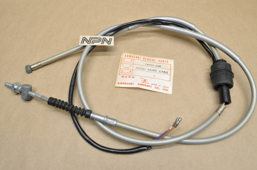 NOS Kawasaki 1969-75 H1 Mach III 1976 KH500 Front Brake Cable