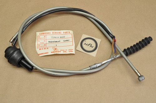 NOS Kawasaki C2 SS C2 TR G3 SS G3 TR G4 TR Front Brake Cable 54005