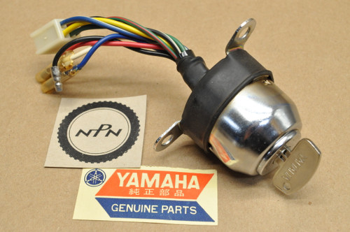 NOS Yamaha 1969-70 DT1 1970-71 HT1 RT1 Main Ignition Switch & Key 233