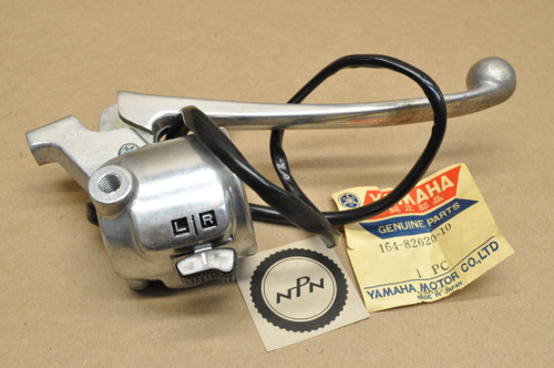 NOS Yamaha 1967 YL2 Right Handlebar Turn Signal Switch & Lever