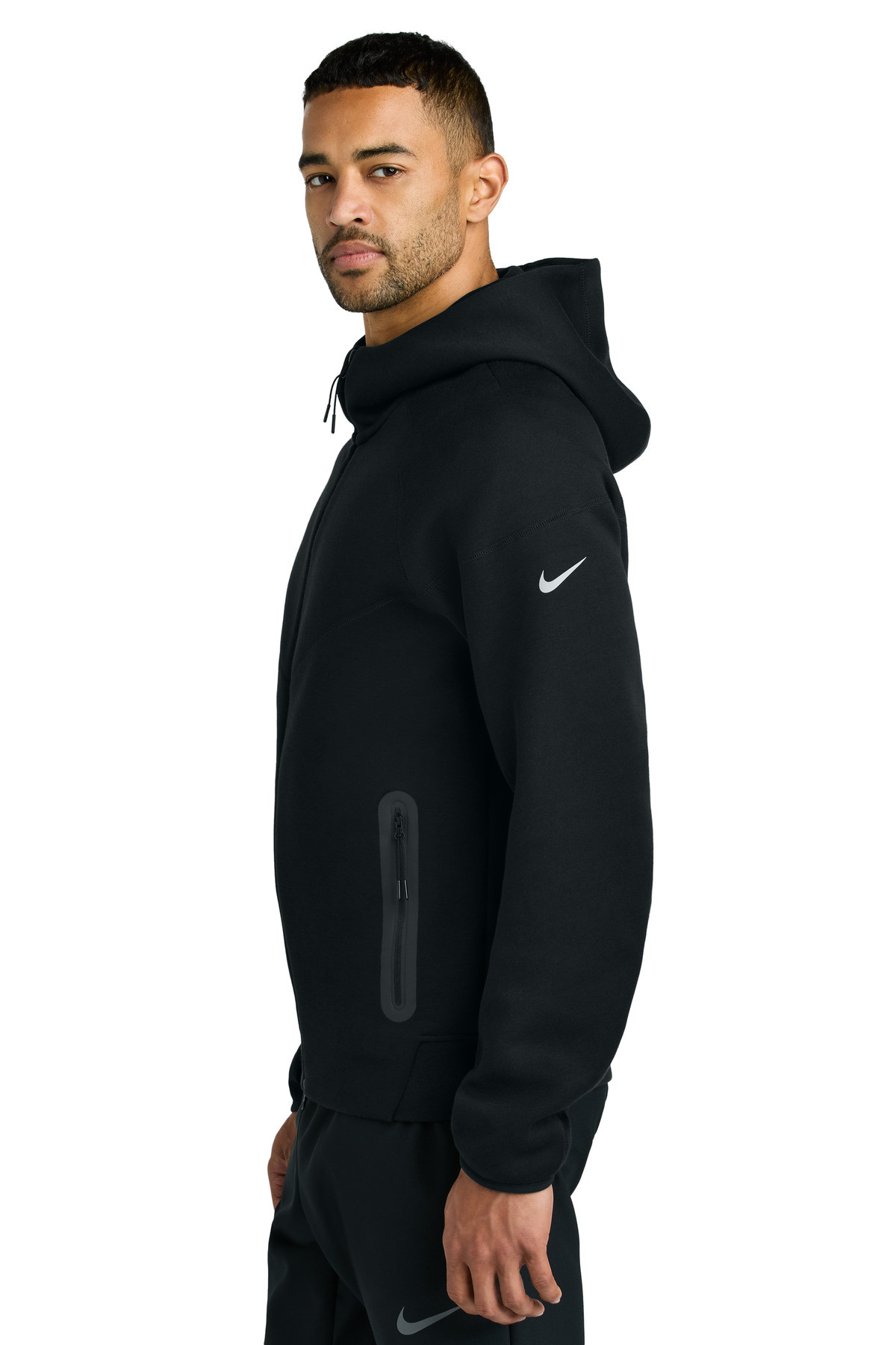 Embroidered Nike Tech Fleece Full-Zip Hoodie NKFQ4762 - CapsToYou