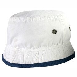 Two Tone Youth Washed Cotton Bucket Hat