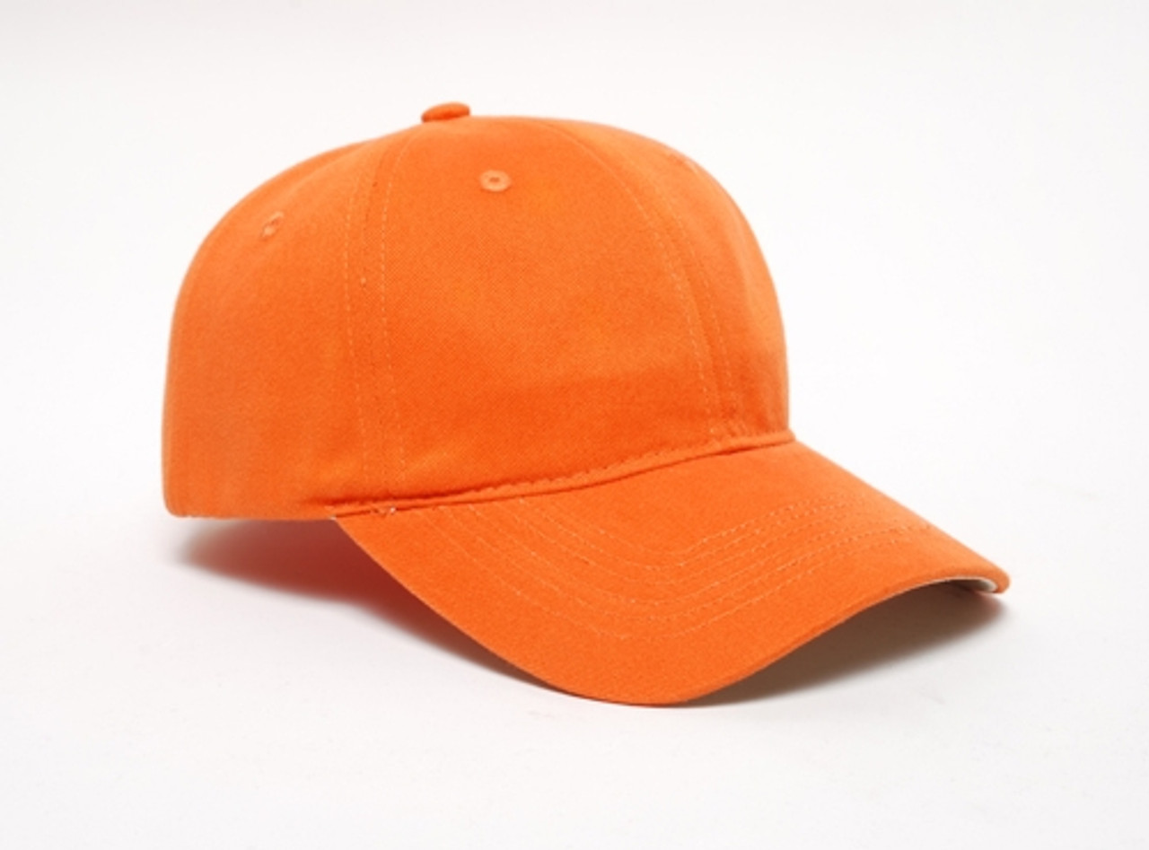 Embroidered Brushed Velcro Cap