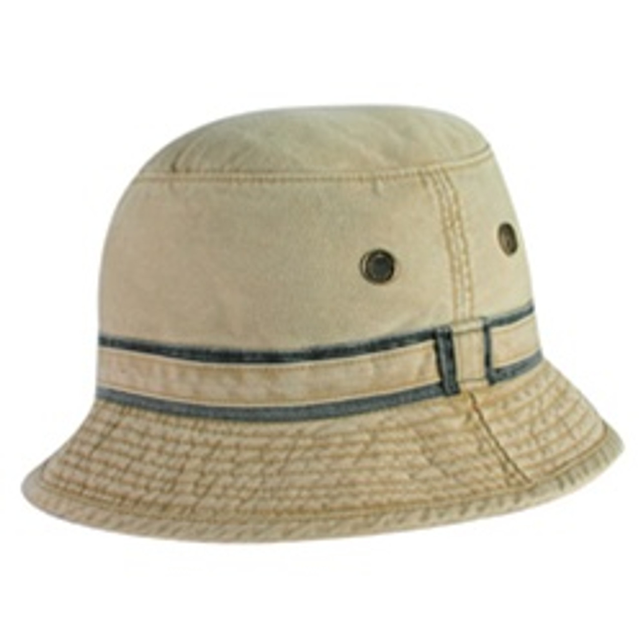 Custom Pigment Dyed Chino Cotton Twill Bucket Hat