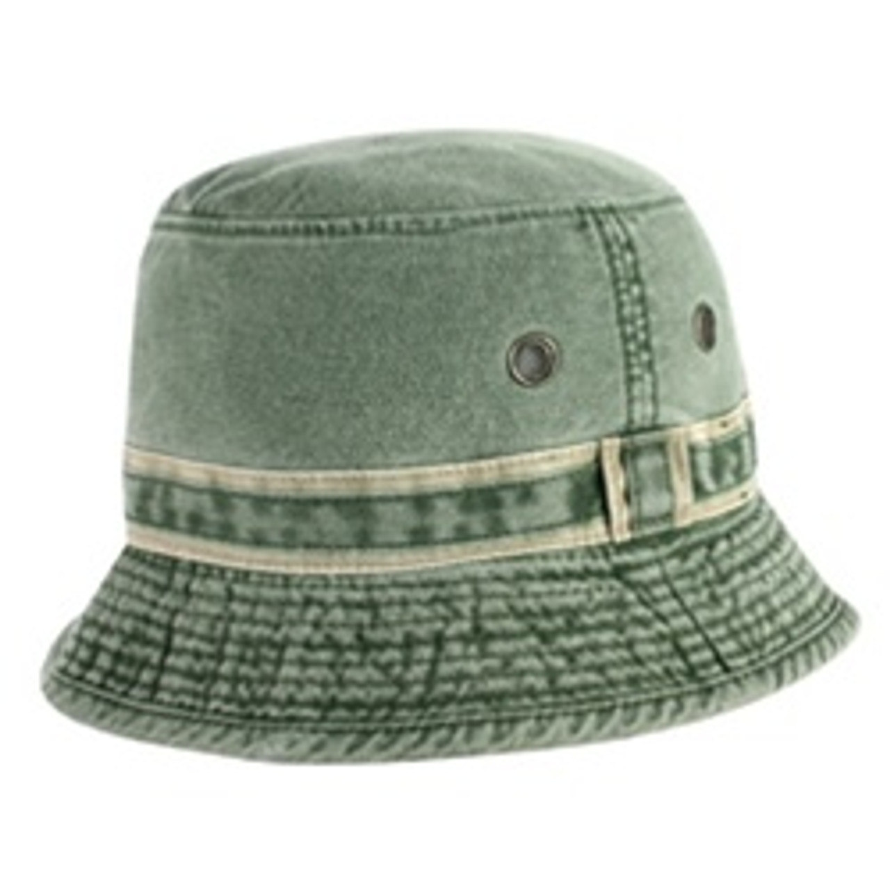 Custom Pigment Dyed Chino Cotton Twill Bucket Hat