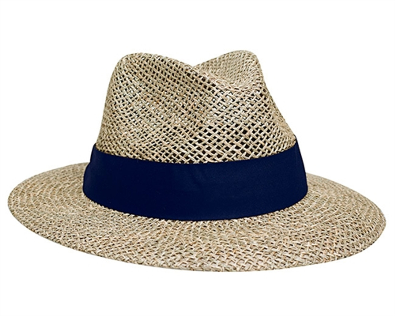 Embroidered Safari Straw Casual Hat