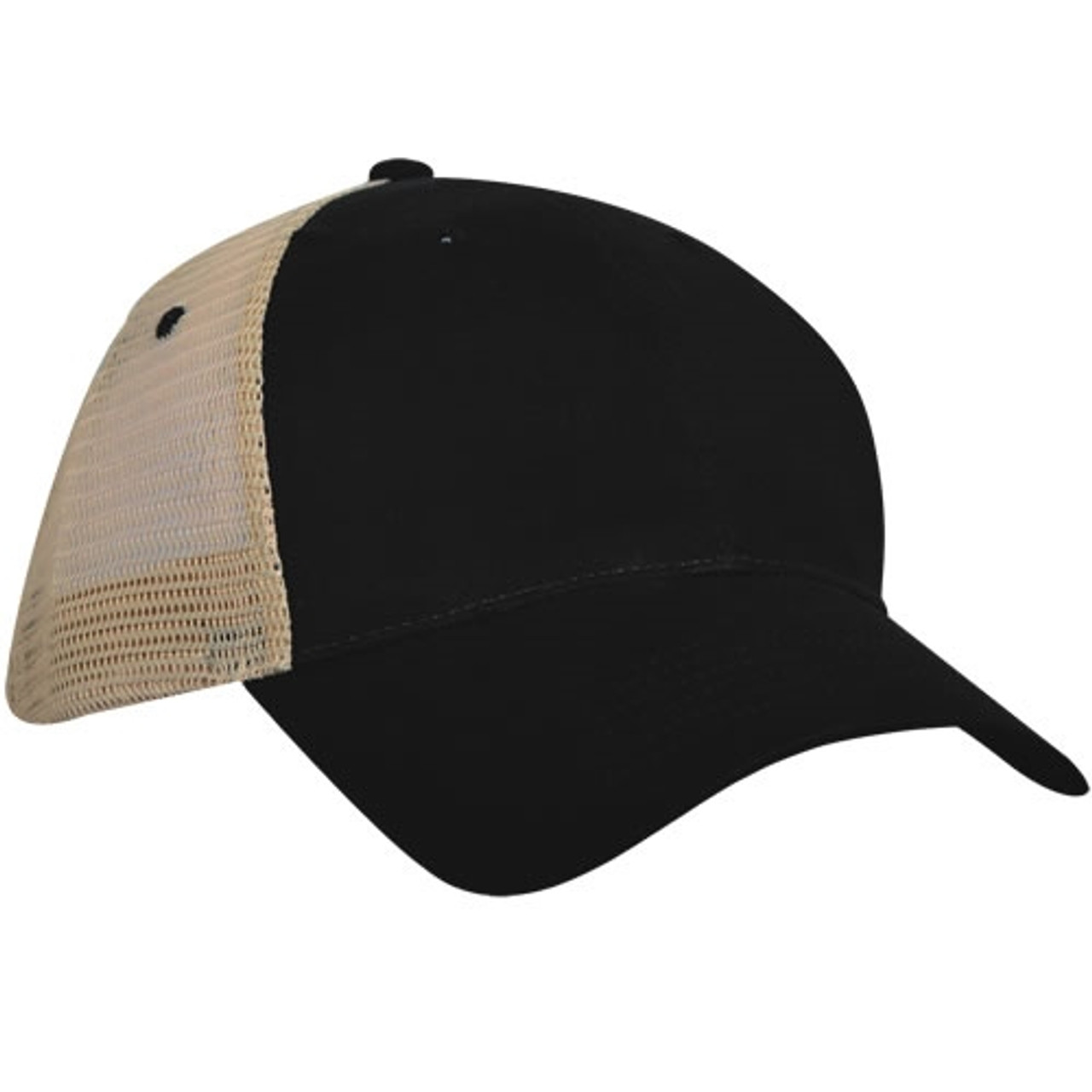 Custom Lt Weight Brushed Cotton Mesh Back Trucker Hat