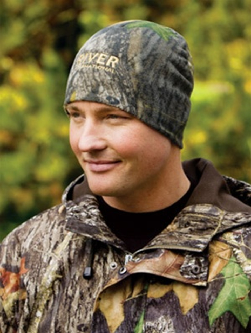 mossy oak fleece beanie