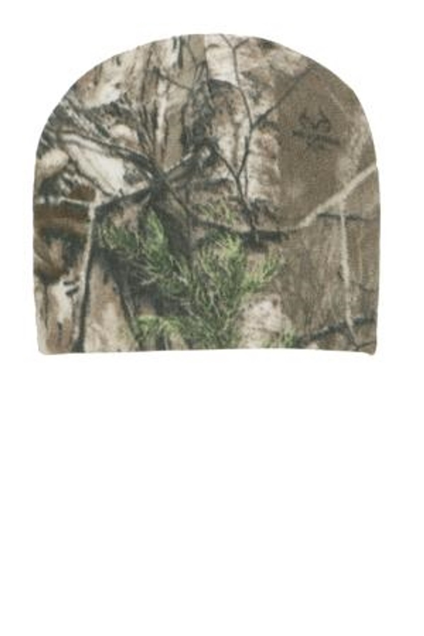 Custom Mossy Oak Fleece Beanie