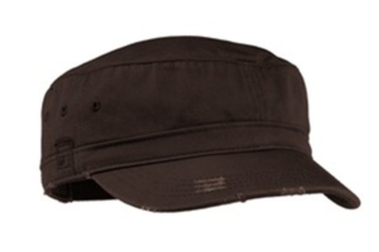 District Threads&trade; Distressed Military Cadet Hat