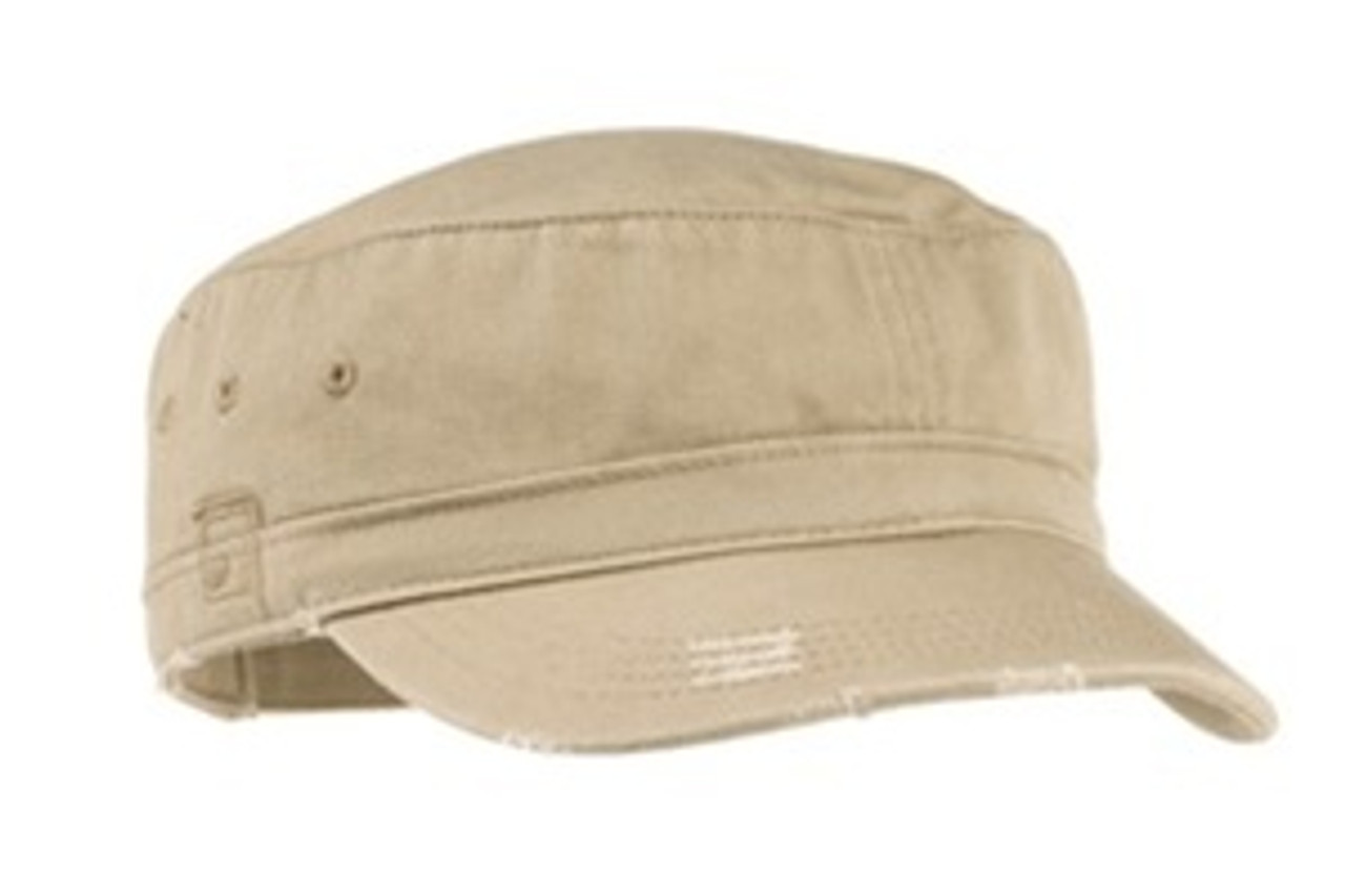 District Threads&trade; Distressed Military Cadet Hat