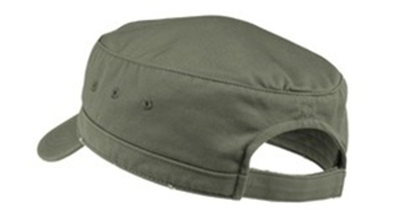 District Threads&trade; Distressed Military Cadet Hat