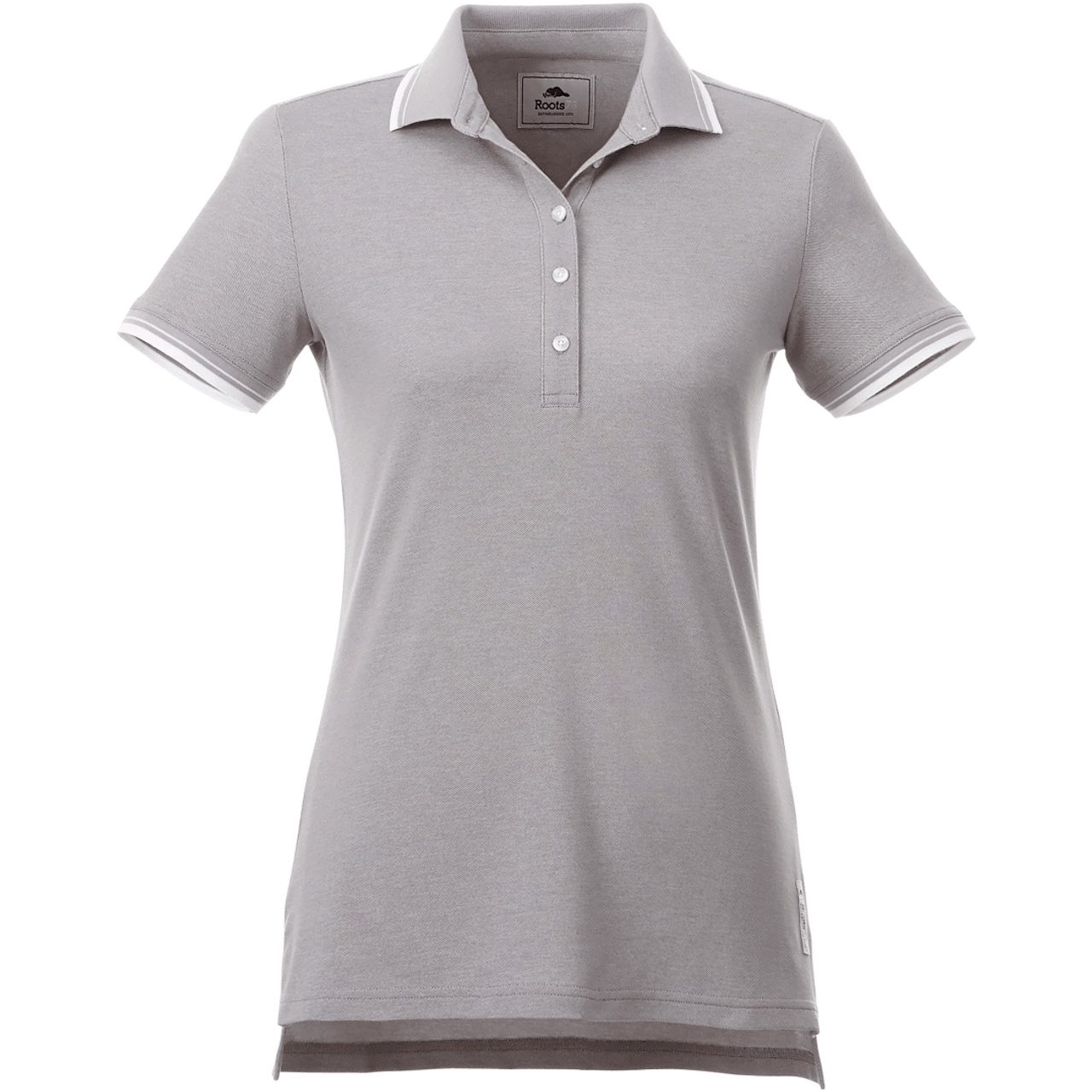 Embroidered Womens LIMESTONE Roots73 SS Polo