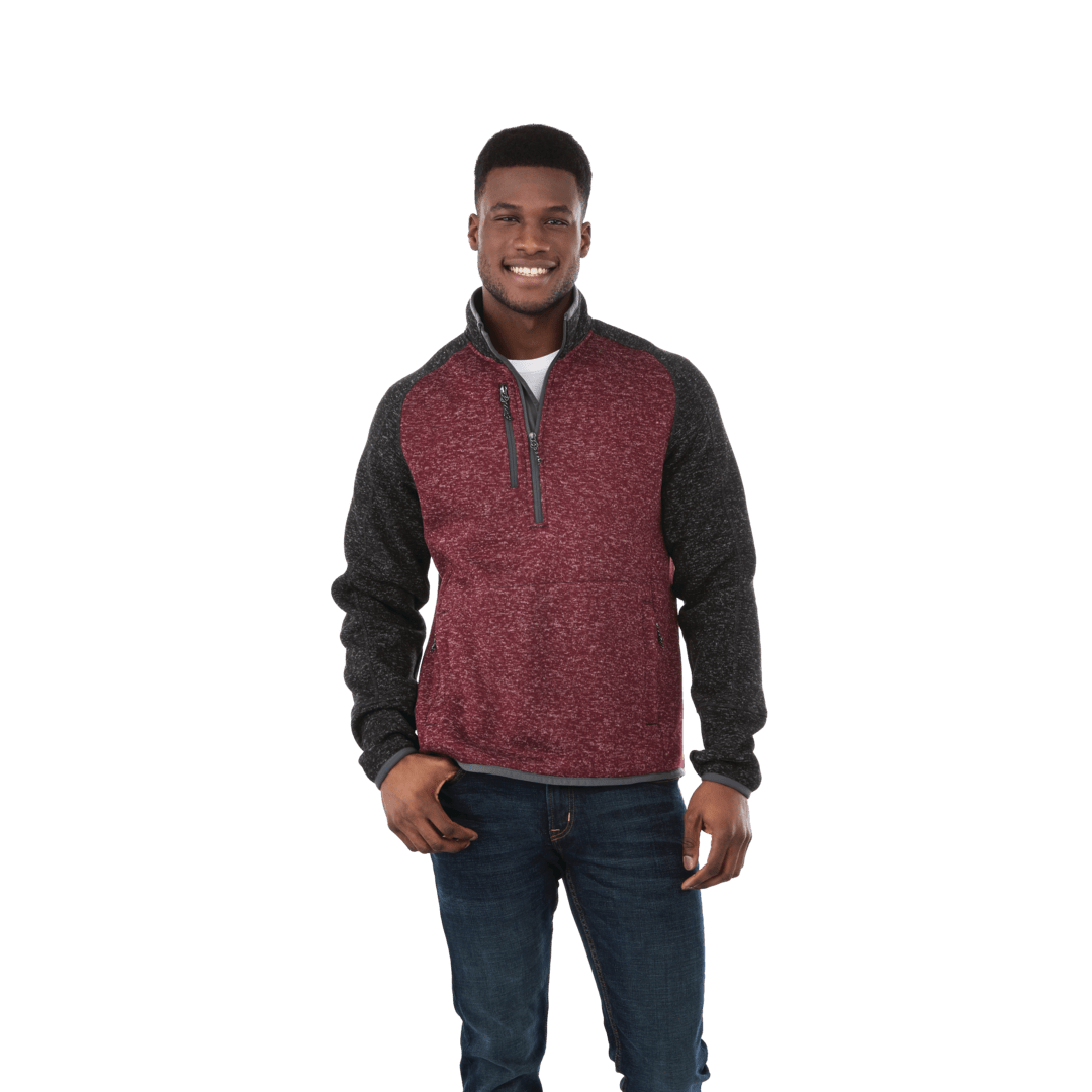 Maroon Heather/Black Smk Hthr (384)