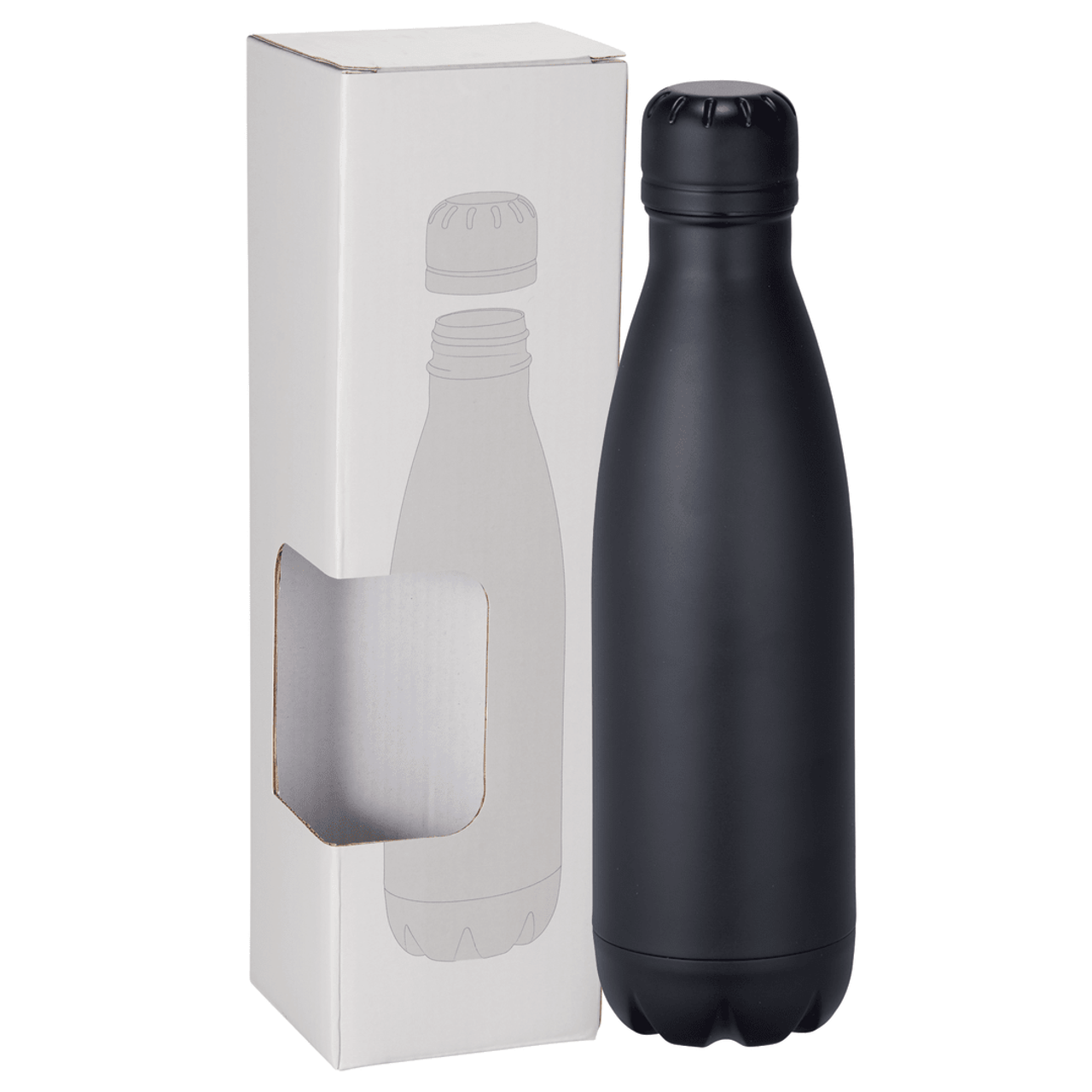 Custom Copper Vacuum Insulated Bottle 17oz w/ Window Box