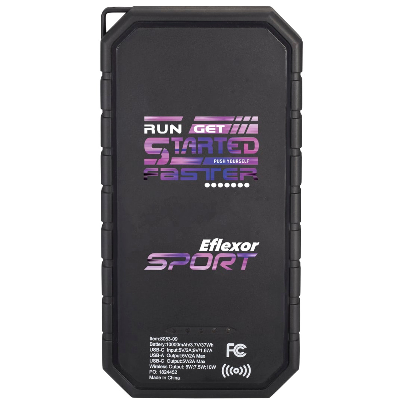 Custom High Sierra IPX 5 Solar Fast Wireless Power Bank