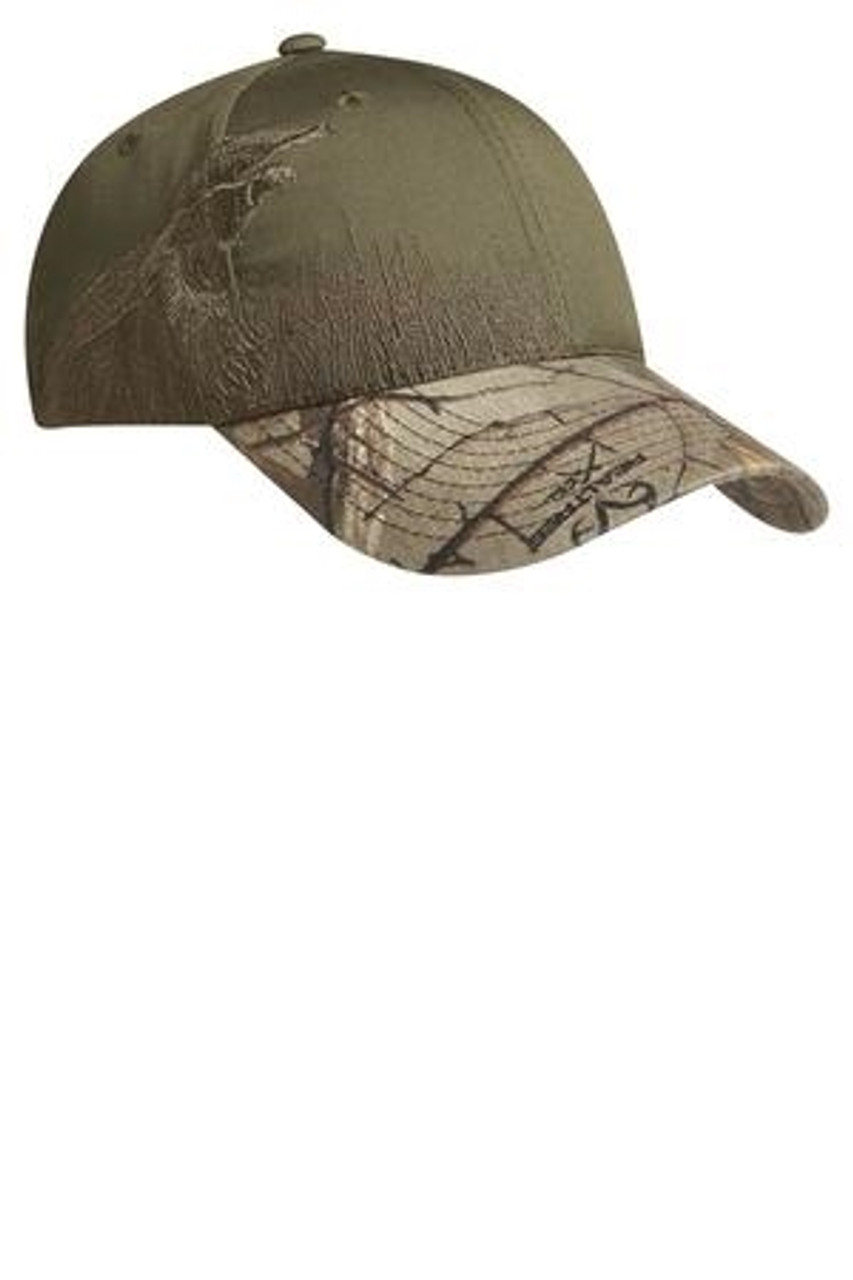 Custom Outdoors Pre Decorated Embroidered Licensed Camo Hat