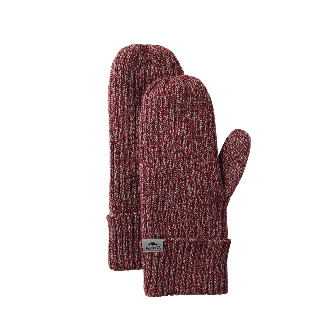 Embroidered Unisex WOODLAND Roots73 Knit Mitts
