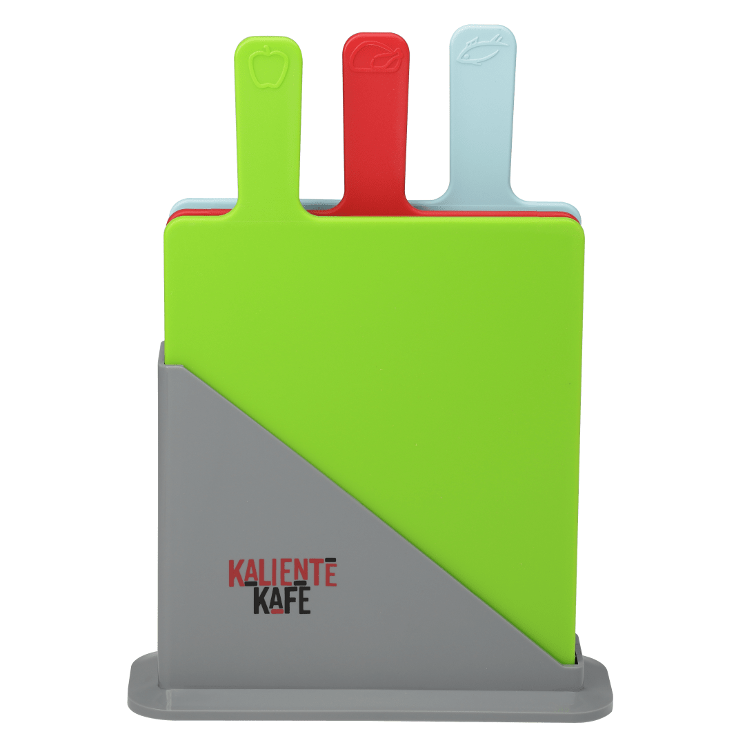 Custom 3 Piece Cutting Board Set with Holder CapsToYou