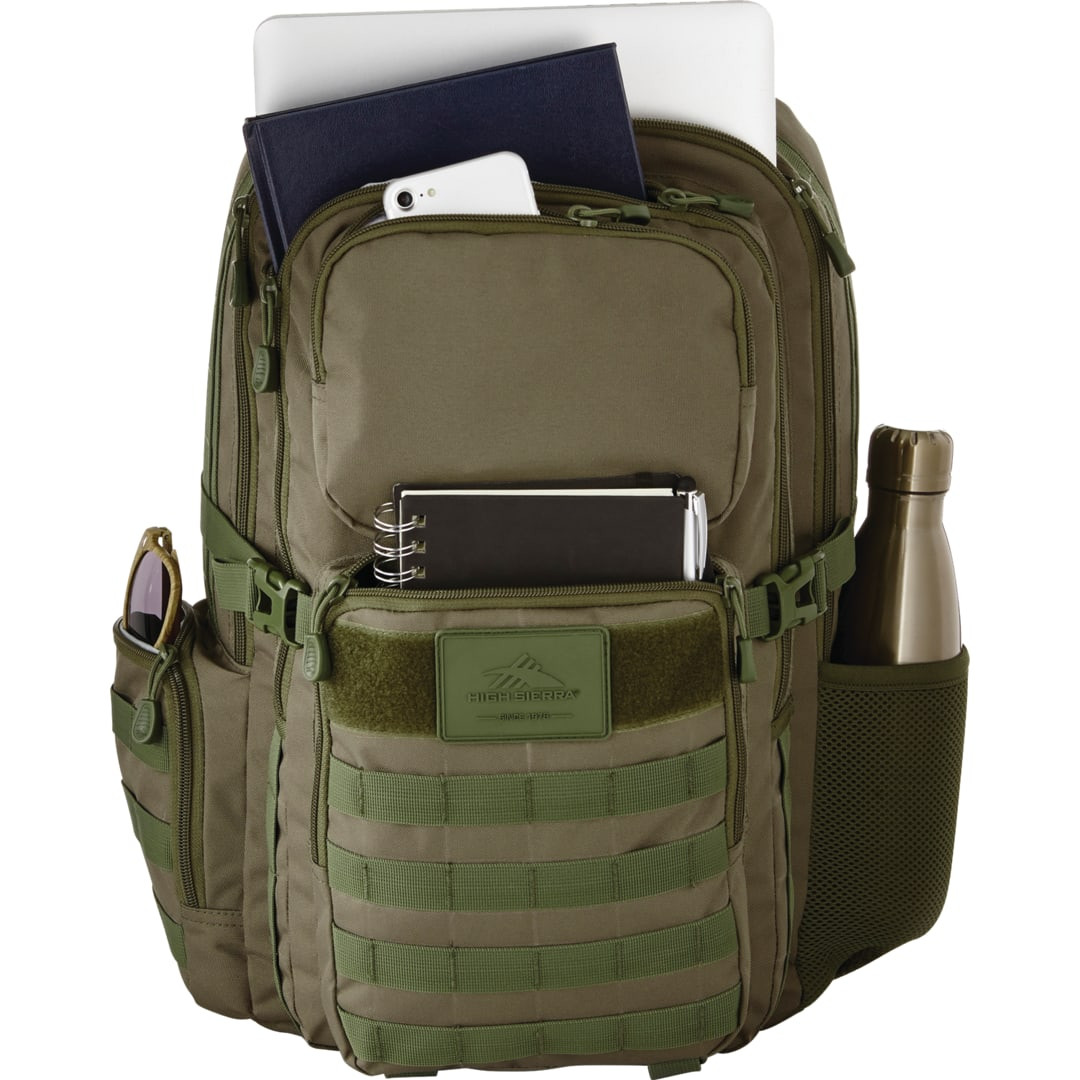 Custom High Sierra Tactical 15" Computer Pack