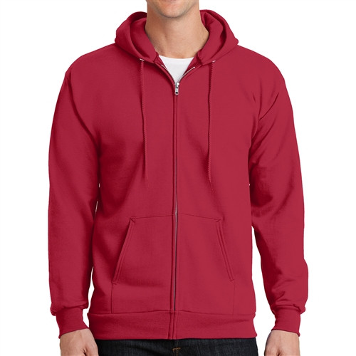 Men's Full-Zip Hoodie 9.0 oz - Screen Printed