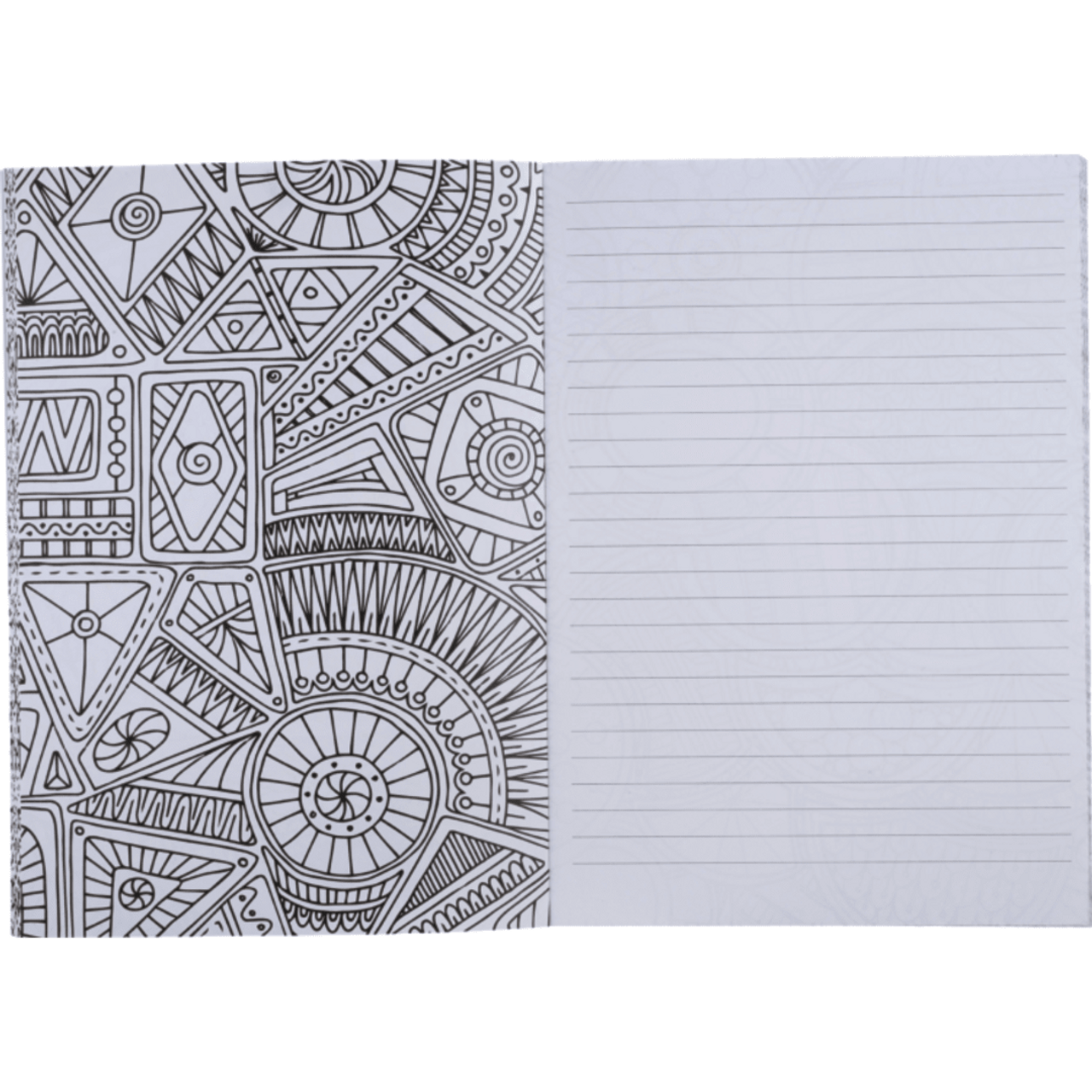 Custom 5.5" x 8.5" Doodle Coloring Notebook