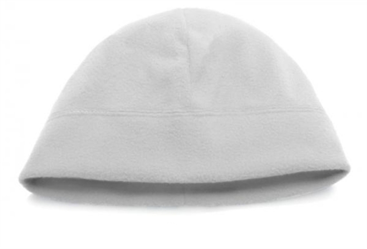 Embroidered Microfleece Beanie