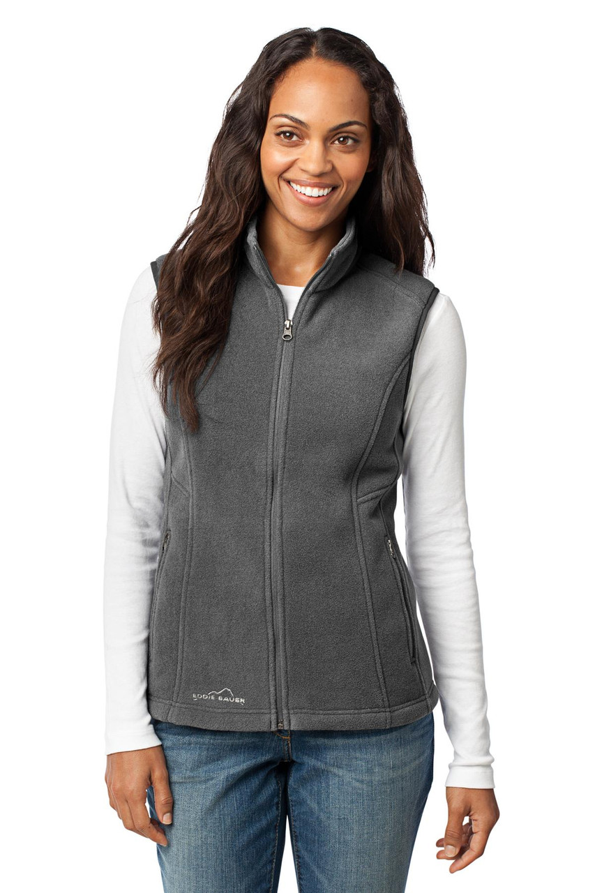Embroidered Eddie Bauer - Ladies Fleece Vest. EB205