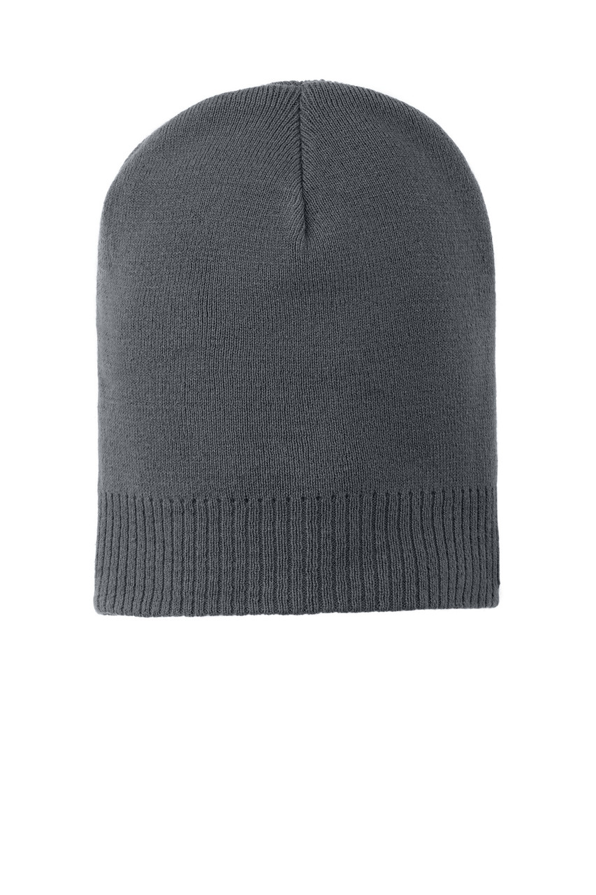 Custom Embroidered Port Authority 100% Cotton Beanie. CP95