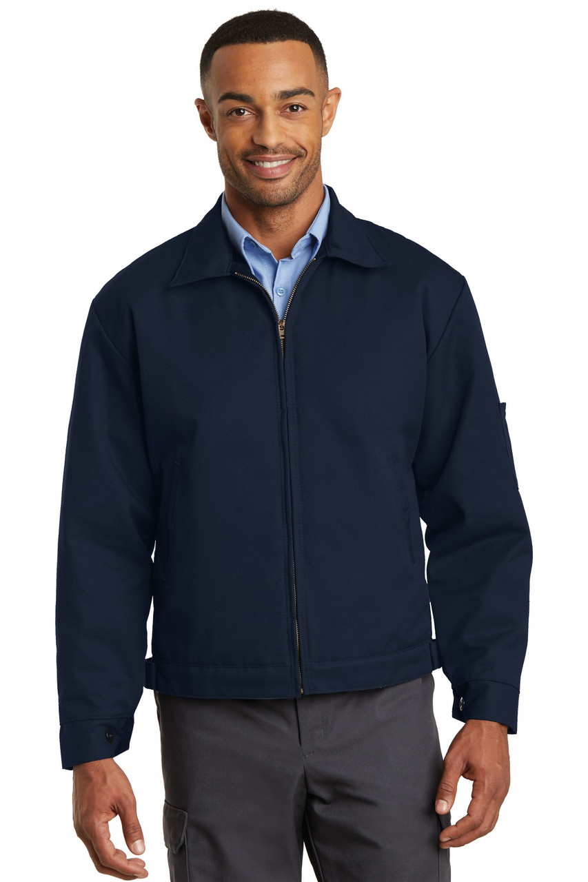 Embroidered Red Kap Slash Pocket Jacket. CSJT22 - CapsToYou