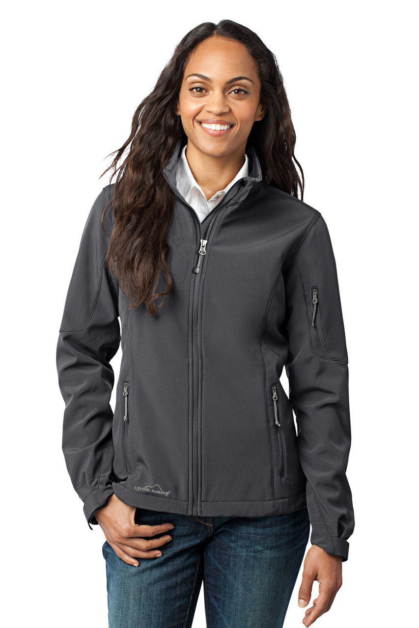 Embroidered Eddie Bauer - Ladies Soft Shell Jacket. EB531