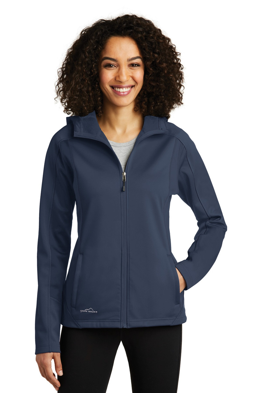 Embroidered Eddie Bauer Ladies Trail Soft Shell Jacket. EB543