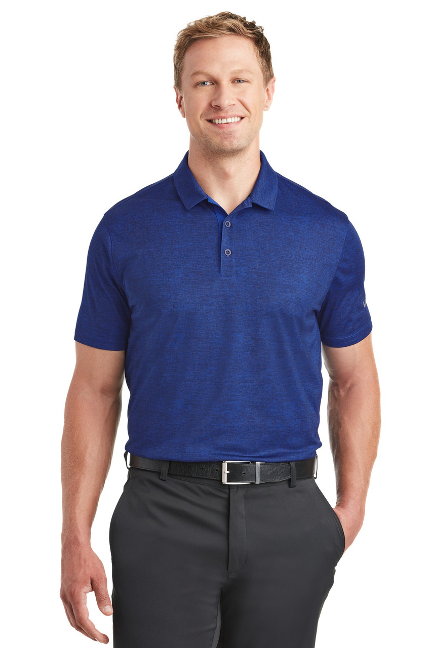 Embroidered Nike Dri-FIT Crosshatch Polo. 838965