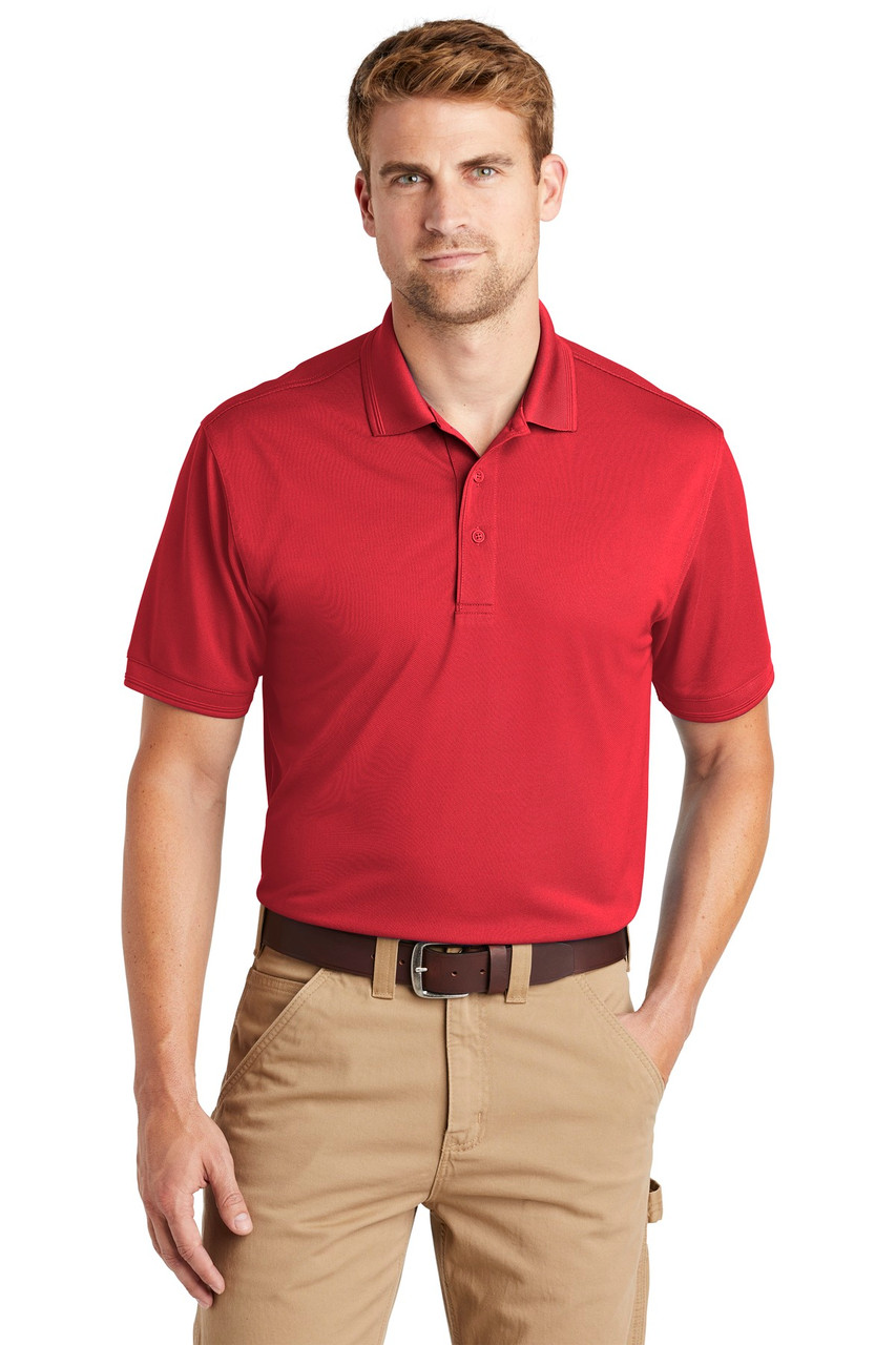Embroidered CornerStone Industrial Snag-Proof Pique Polo. CS4020