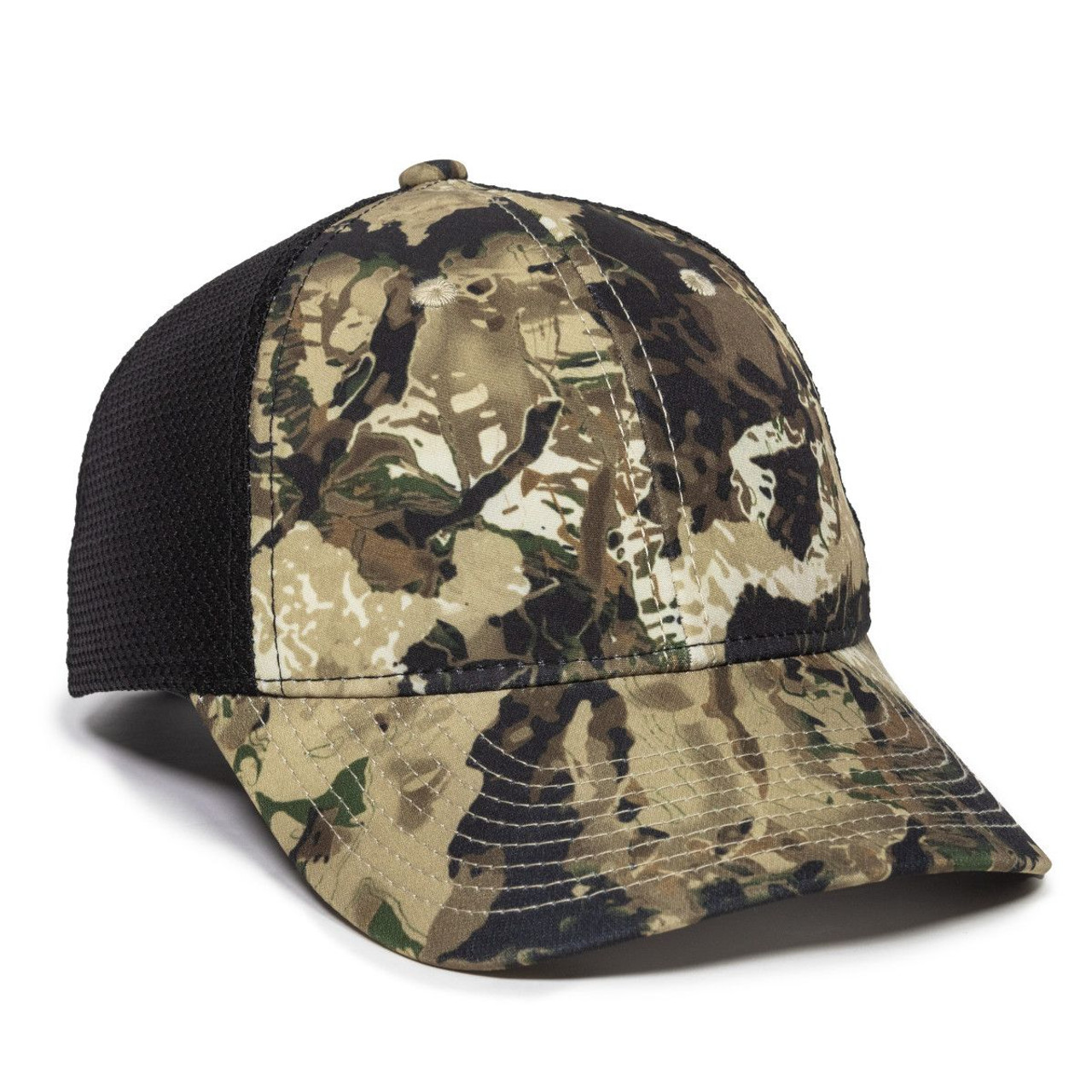 Digi Camo Embroidered 6-Panel Hat