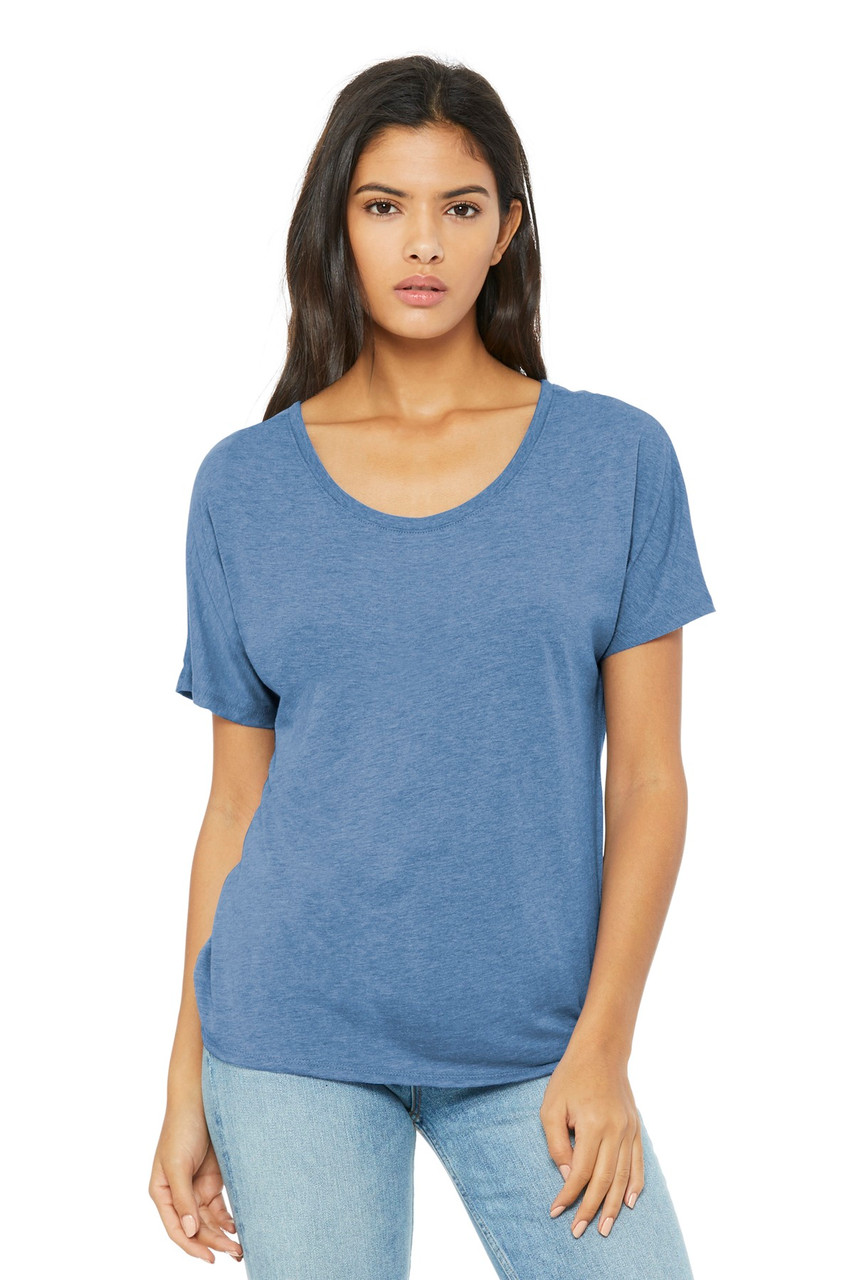 Custom BELLA+CANVAS Women's Slouchy Tee. BC8816