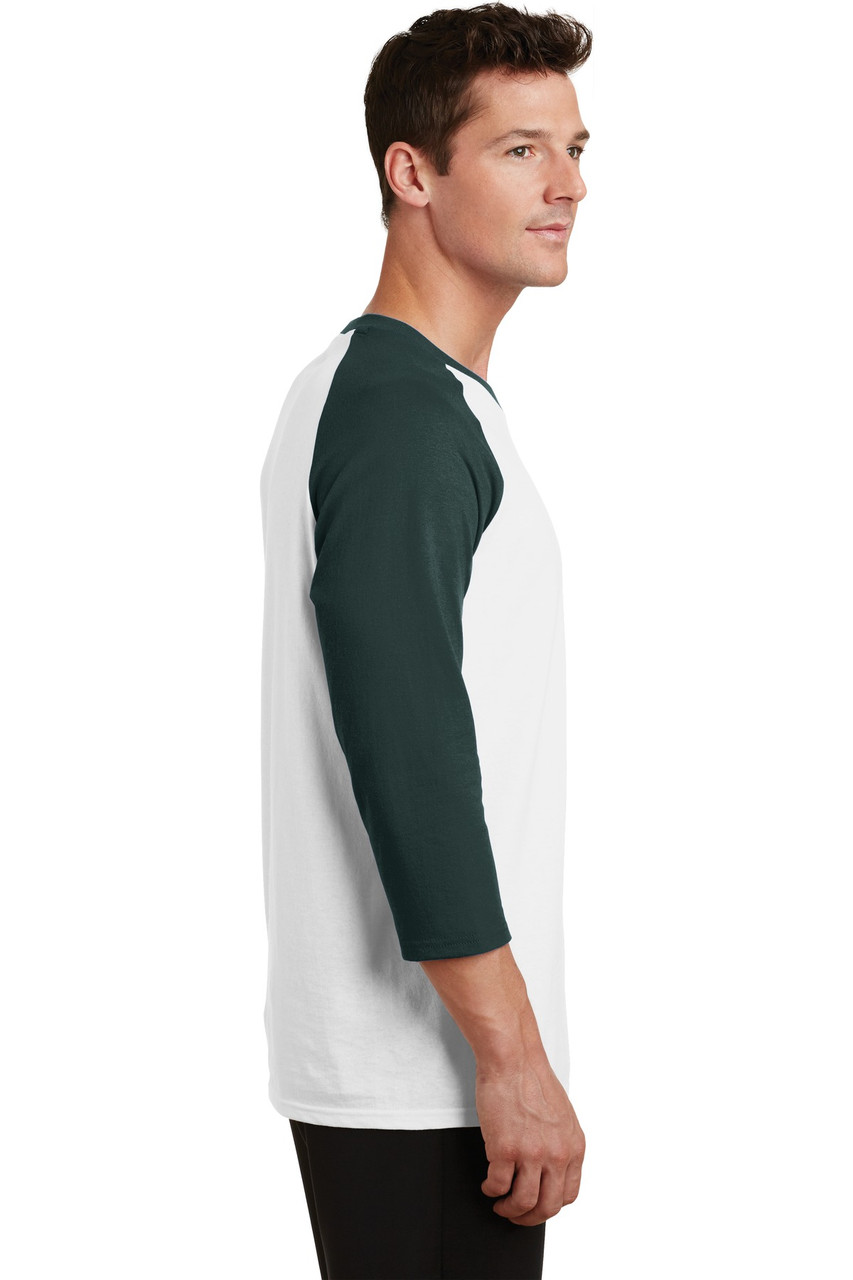 Wht/Dark Green