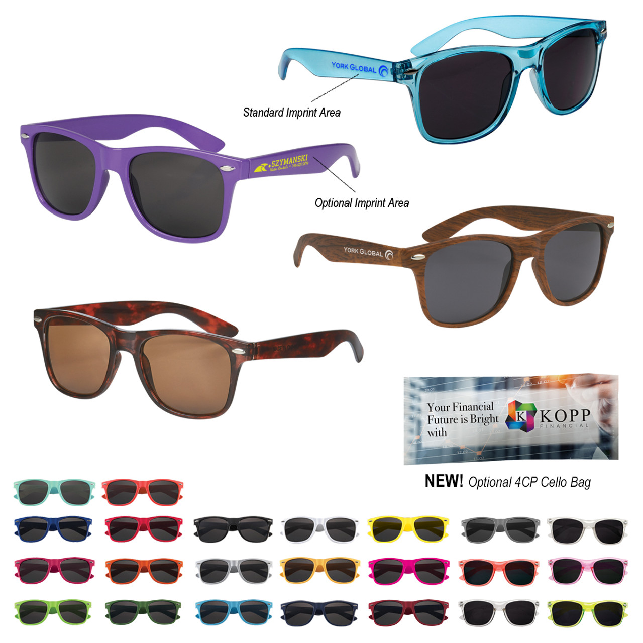 Custom Malibu Sunglasses 6223
