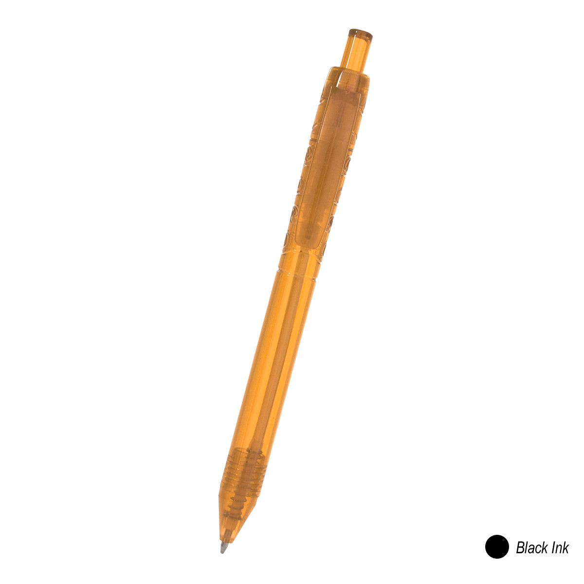 Translucent Orange WITH Black Ink