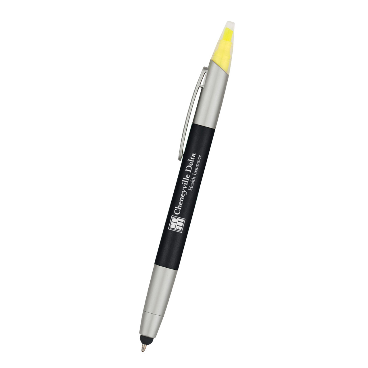 Custom 3-In-1 Pen With Highlighter and Stylus 992