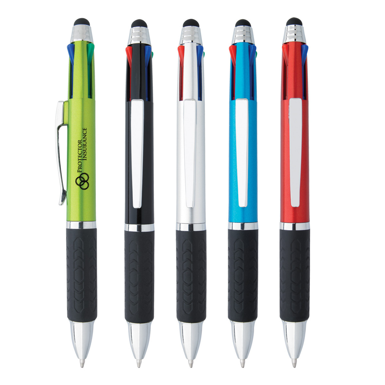 Custom 4-In-1 Pen With Stylus  447