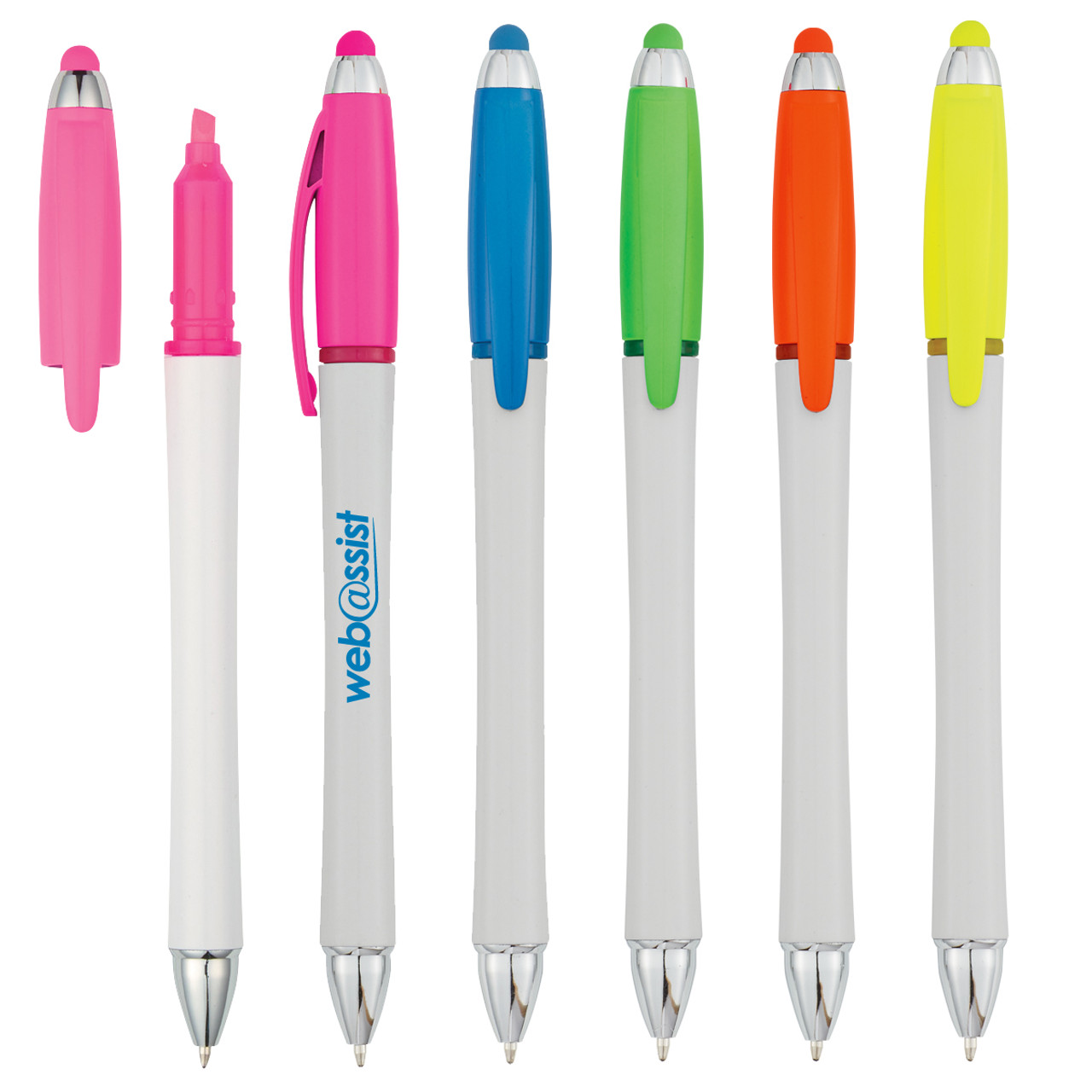 Custom Harmony Stylus Pen With Highlighter 325