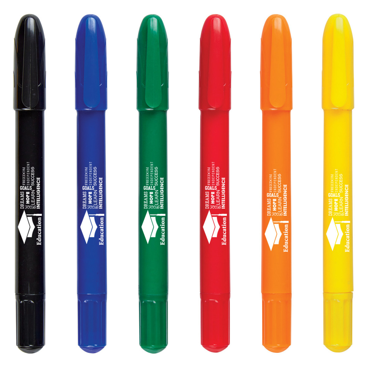 Custom 6-Piece Retractable Crayons In Case 453