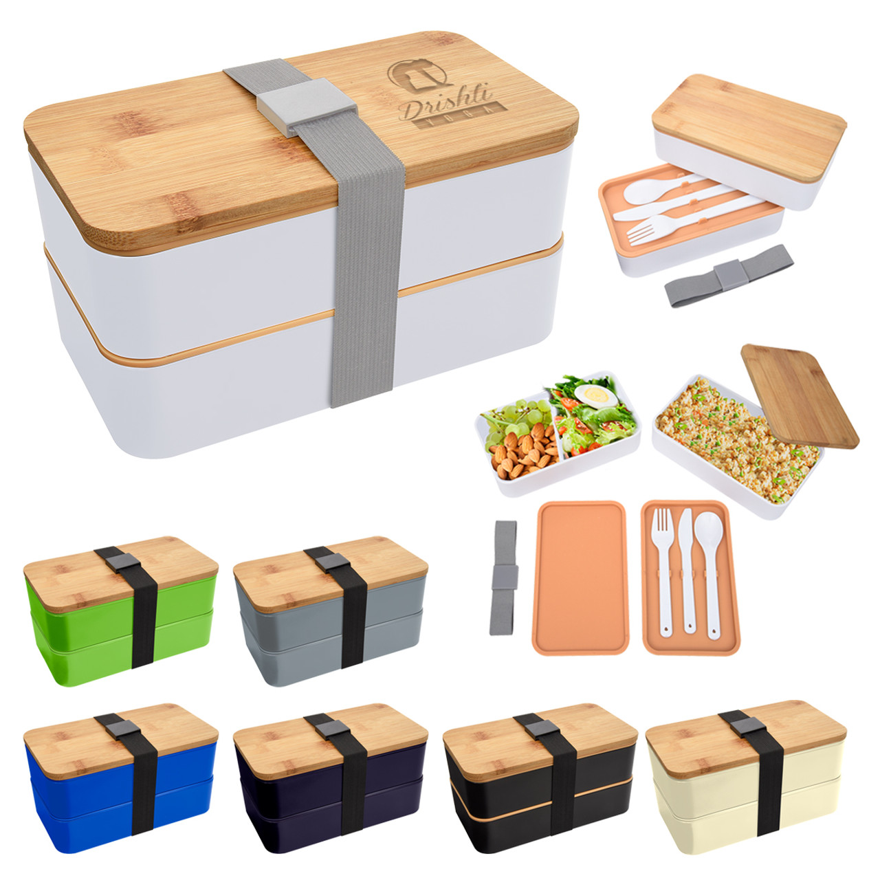 Custom Stackable Bento Lunch Set 2216