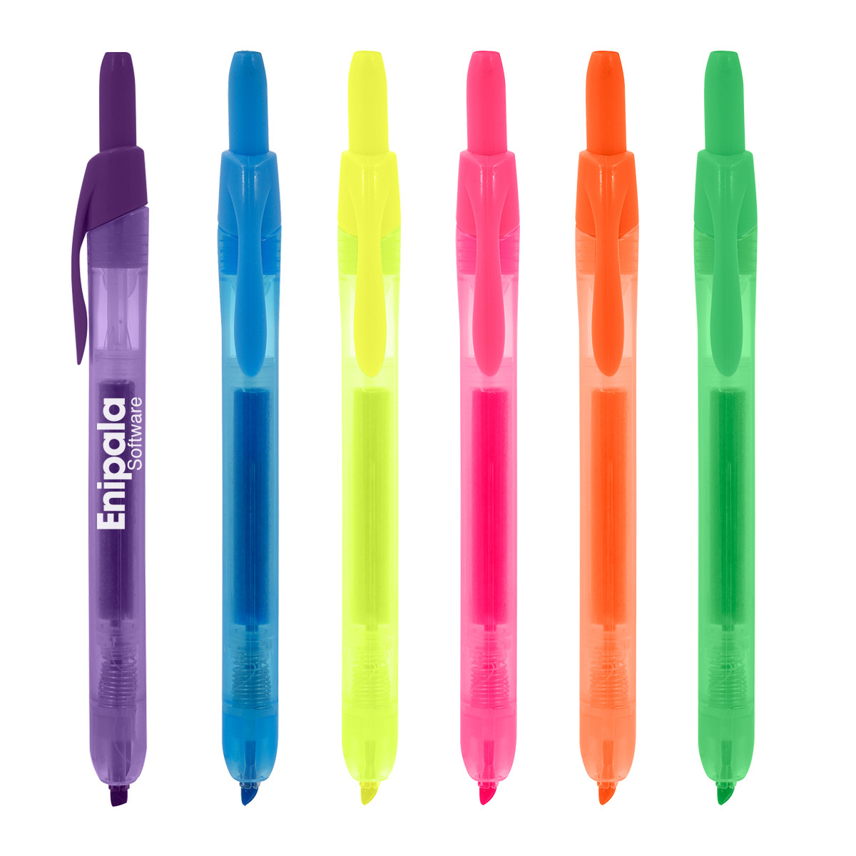 Custom Lumi Retractable Highlighter 442