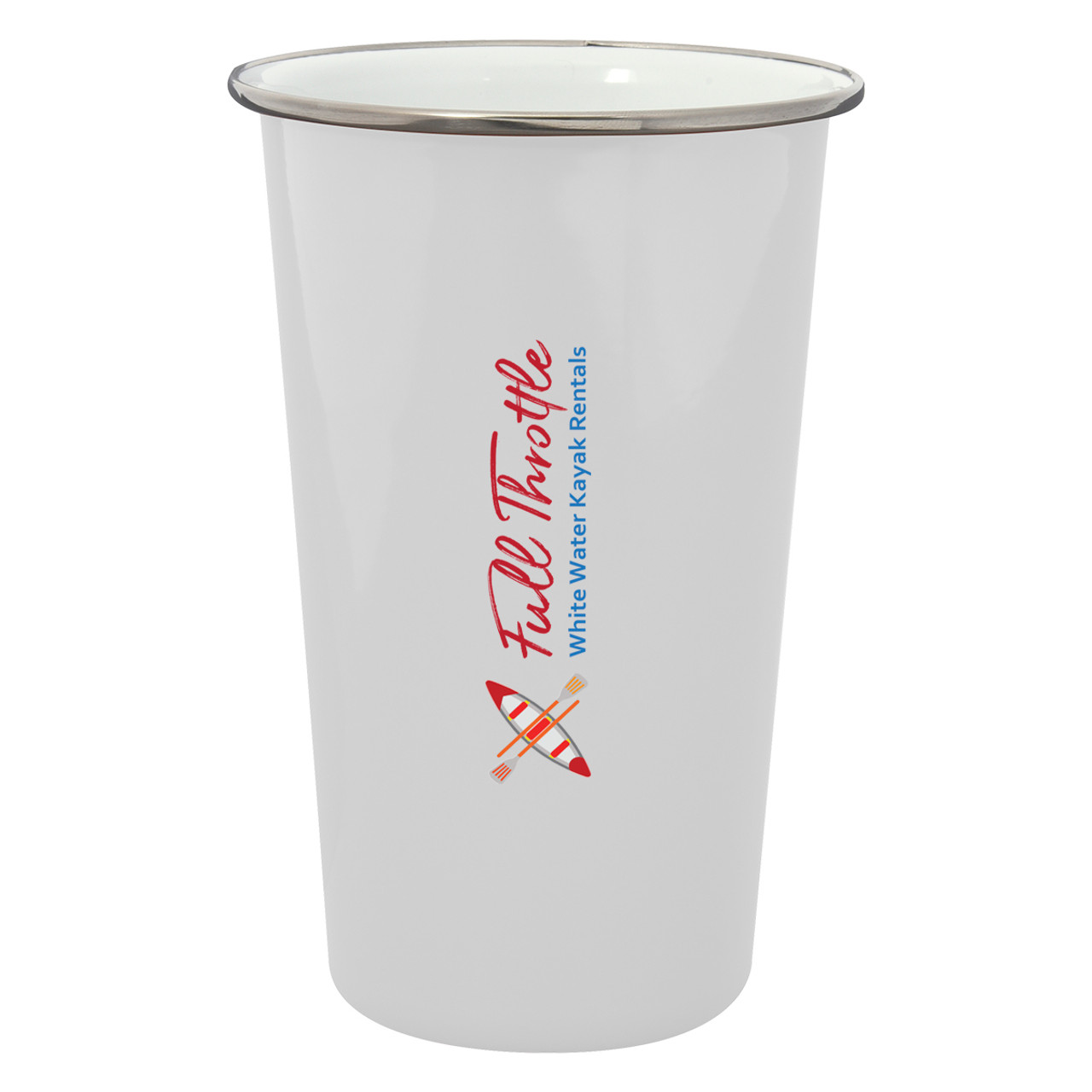 Custom 17 Oz. Tacoma Enamel Cup 5370