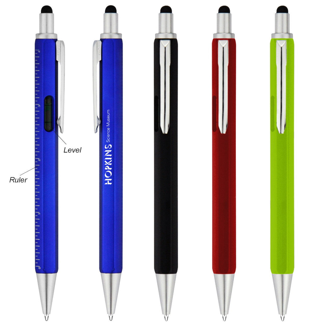 Custom 4-In-1 Carpenter Stylus Pen 11145