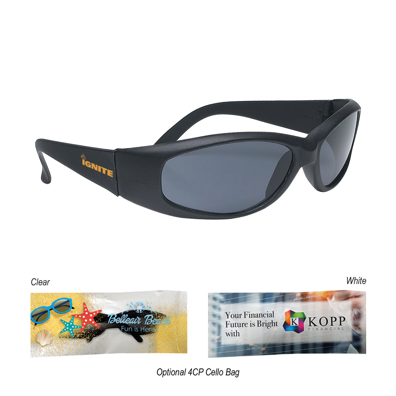 Custom Wraparound Sunglasses 6229